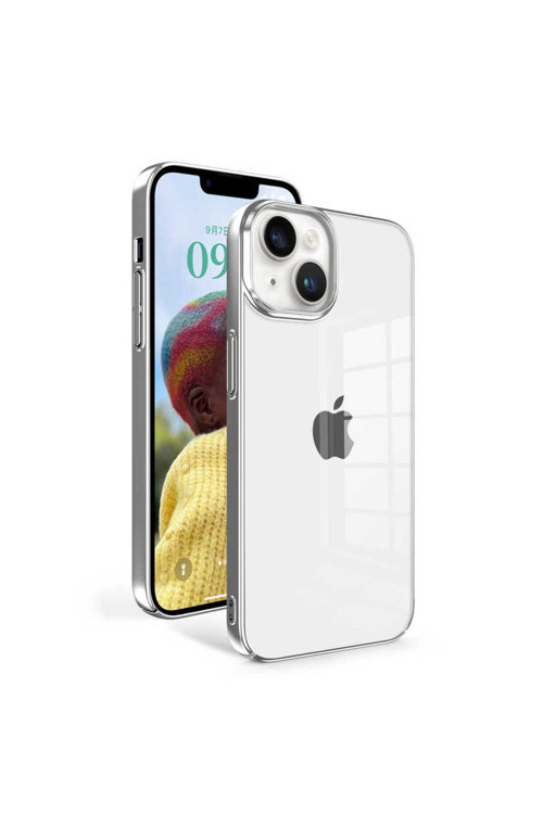 İphone 14 Uyumlu Klfs Sun Kılıf-Gümüş