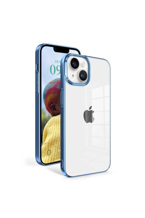 İphone 14 Uyumlu Klfs Sun Kılıf-Mavi Açık