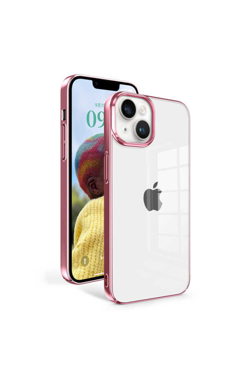 İphone 14 Uyumlu Klfs Sun Kılıf-Rose Gold