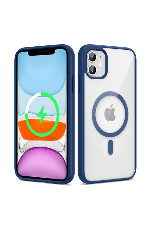 Apple İphone 11 Kılıf Magsafe Wireless Şarj Özellikli Silikon Ege Kapak