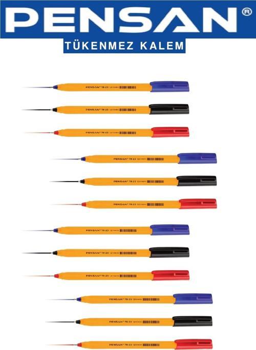 Tr-23 Tükenmez Kalem 12'li Set