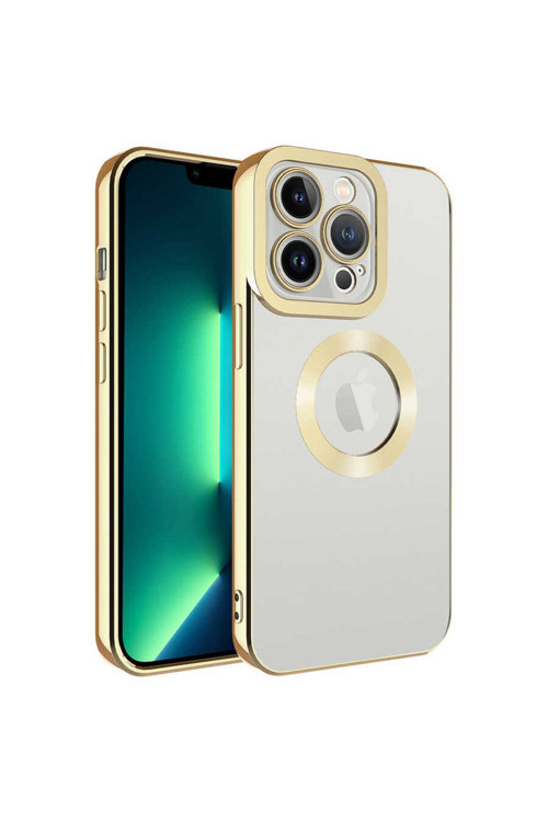 Apple İphone 11 Pro Max Kılıf Kamera Korumalı Kenarı Renkli Zore Omega Kapak