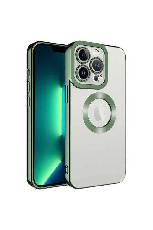 Apple İphone 11 Pro Max Kılıf Kamera Korumalı Kenarı Renkli Zore Omega Kapak