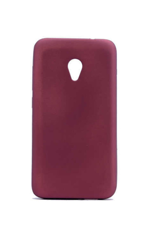 Alcatel U5 Uyumlu Kılıf Premier Mat Esnek Silikon Kapak