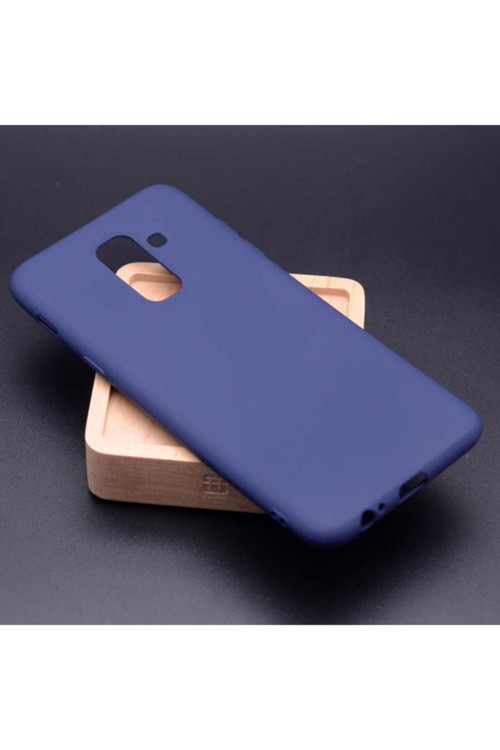 Samsung Galaxy A6 Plus 2018 Uyumlu Kılıf Premier Mat Esnek Silikon Kapak