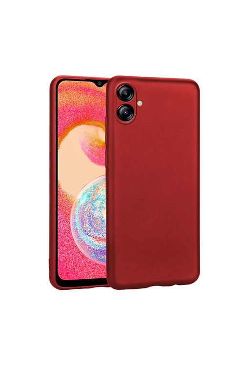 Samsung Galaxy A04E Kılıf Zore Esnek Mat Premier Silikon Kapak