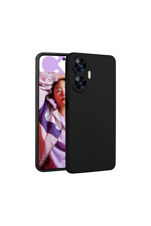 Realme C55 Kılıf Zore Esnek Mat Premier Silikon Kapak
