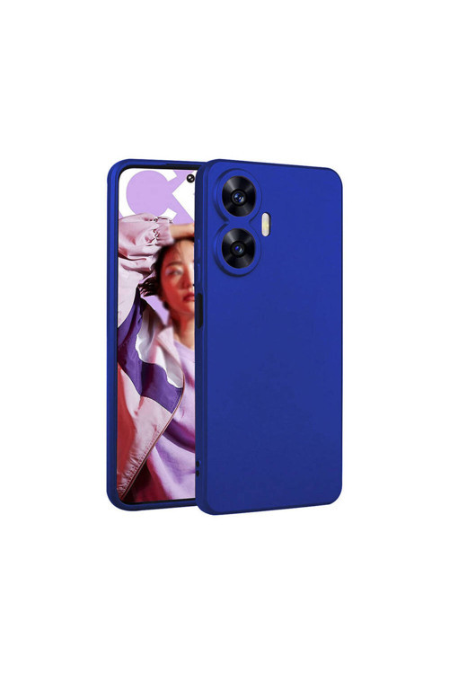 Realme C55 Kılıf Zore Esnek Mat Premier Silikon Kapak
