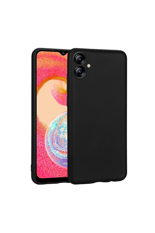 Samsung Galaxy A04E Kılıf Zore Esnek Mat Premier Silikon Kapak