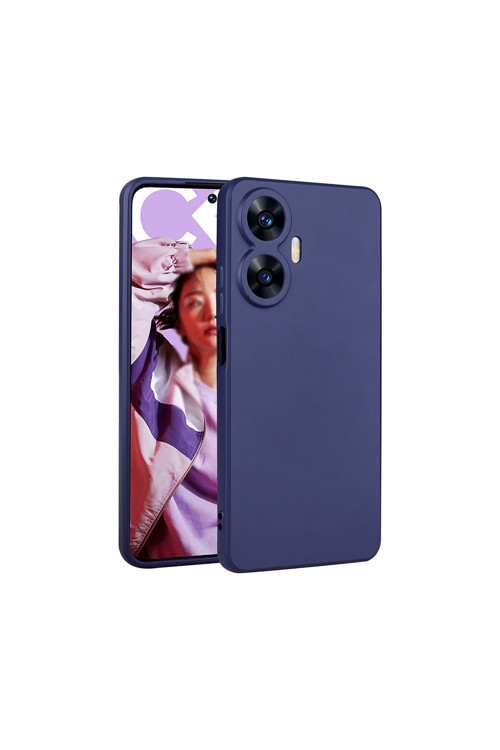 Realme C55 Kılıf Zore Esnek Mat Premier Silikon Kapak
