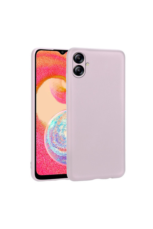 Samsung Galaxy A04E Kılıf Zore Esnek Mat Premier Silikon Kapak