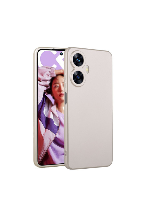 Realme C55 Kılıf Zore Esnek Mat Premier Silikon Kapak