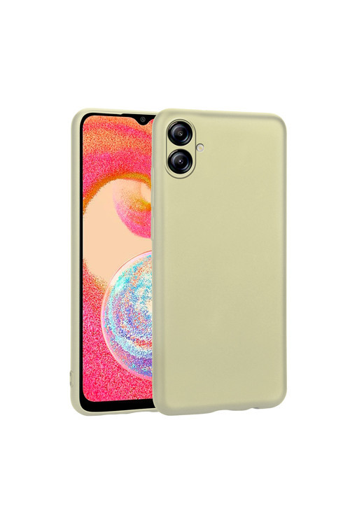 Samsung Galaxy A04E Kılıf Zore Esnek Mat Premier Silikon Kapak