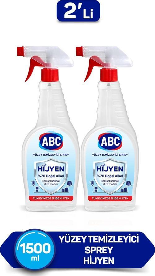 Yüzey Temizleyici Sprey Hijyen 750 Ml 2'li