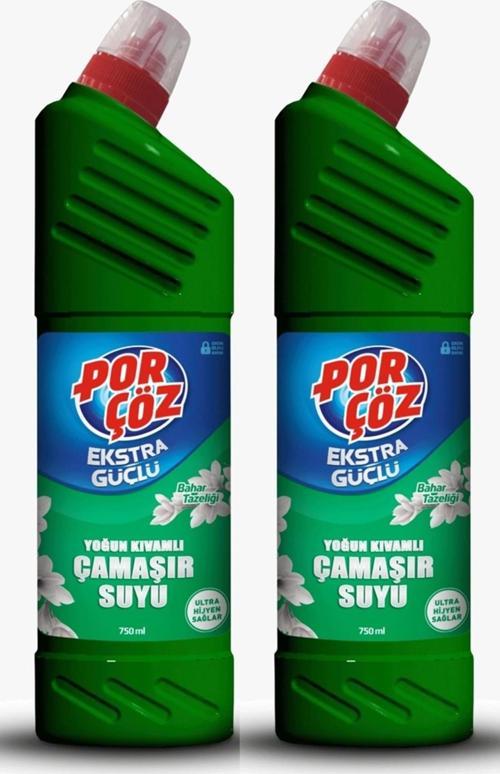 Yoğun Kıvamlı Çamaşır Suyu Bahar Tazeliği 750 ml x 2 adet