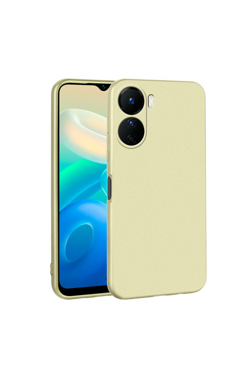 Vivo Y16 Kılıf Zore Esnek Mat Premier Silikon Kapak