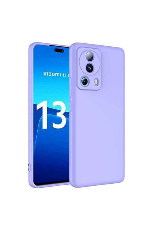 Xiaomi Mi 13 Lite Kılıf Mara İçi Kadife Dışı Mat Lansman Kapak