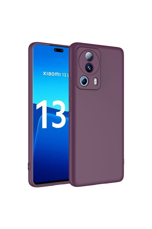 Xiaomi Mi 13 Lite Kılıf Mara İçi Kadife Dışı Mat Lansman Kapak