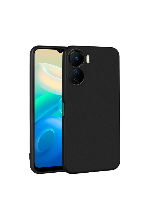 Vivo Y16 Kılıf Zore Esnek Mat Premier Silikon Kapak