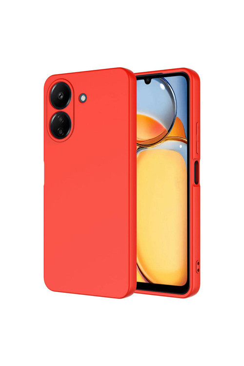 Xiaomi Redmi 13C Uyumlu Kılıf İçi Kadife Mat Lansman Kapak