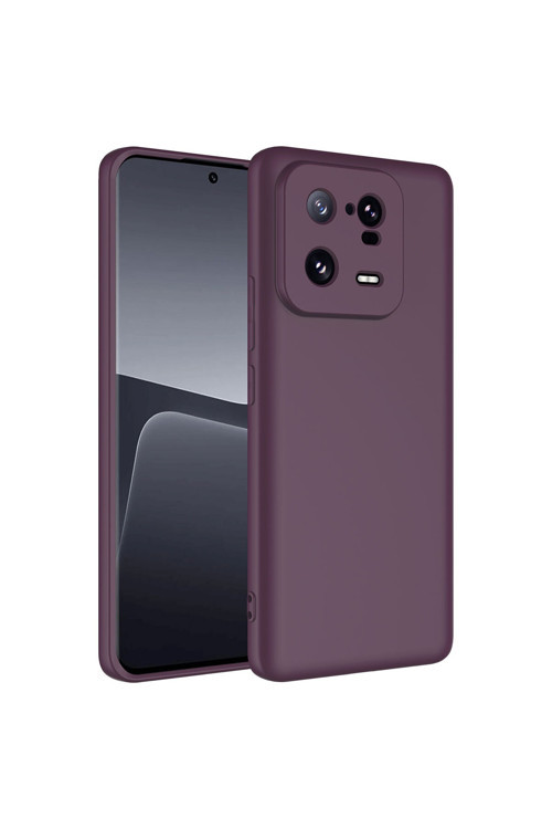 Xiaomi Mi 13 Pro Kılıf Zore İçi Kadife Mat Lansman Kapak