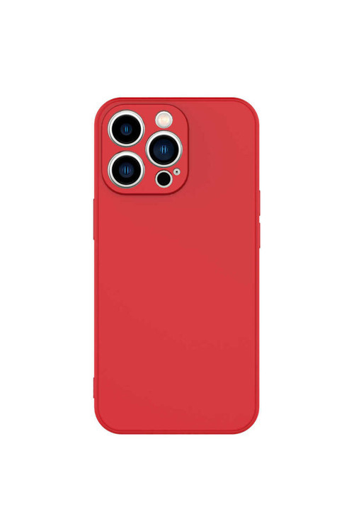 Apple İphone 13 Pro Max Kılıf Mara İçi Kadife Dışı Mat Lansman Kapak