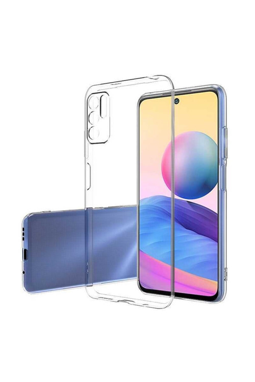 Xiaomi Poco M3 Pro Uyumlu Kılıf Şeffaf Süper Silikon Kapak