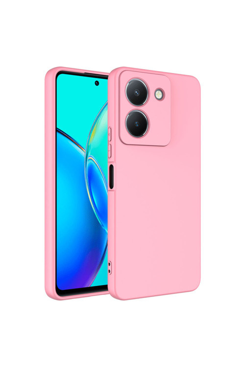 Vivo Y36 4G Kılıf Zore İçi Kadife Mat Lansman Kapak