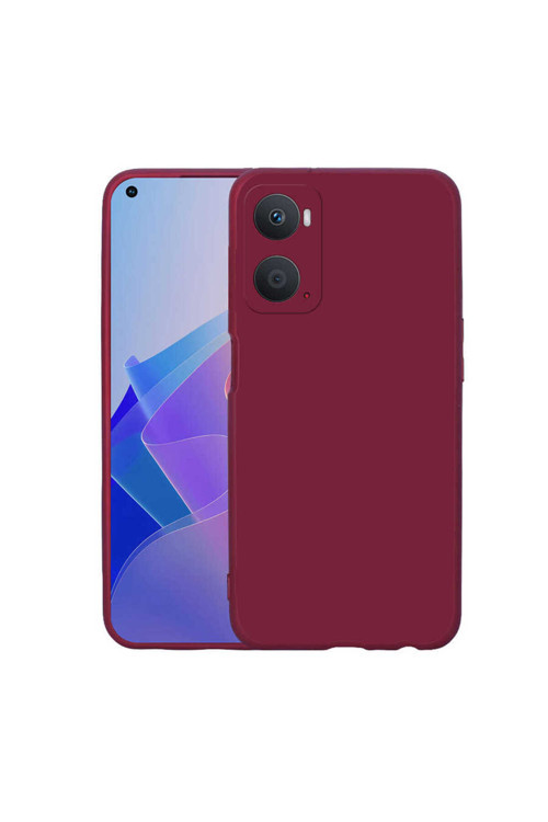 Oppo A96 4G Kılıf Mara İçi Kadife Dışı Mat Lansman Kapak