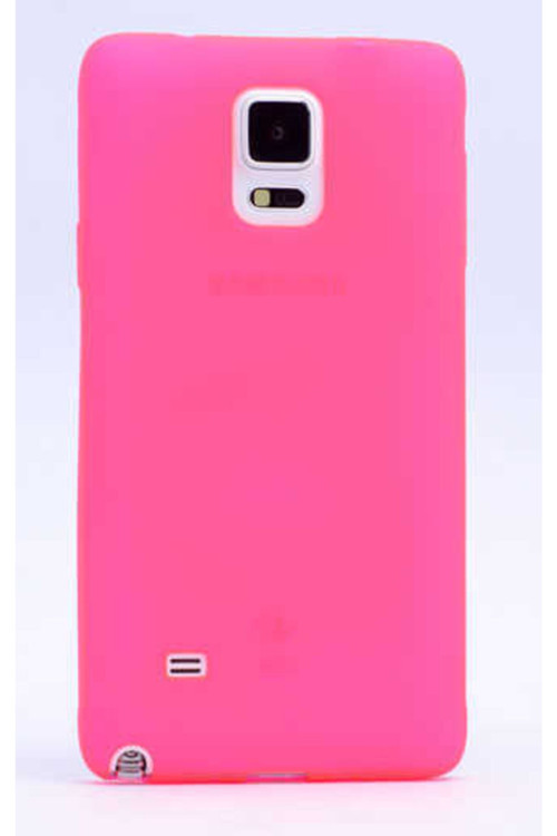 Samsung Galaxy Note 4 Kılıf Premier Mat Esnek Silikon Kapak