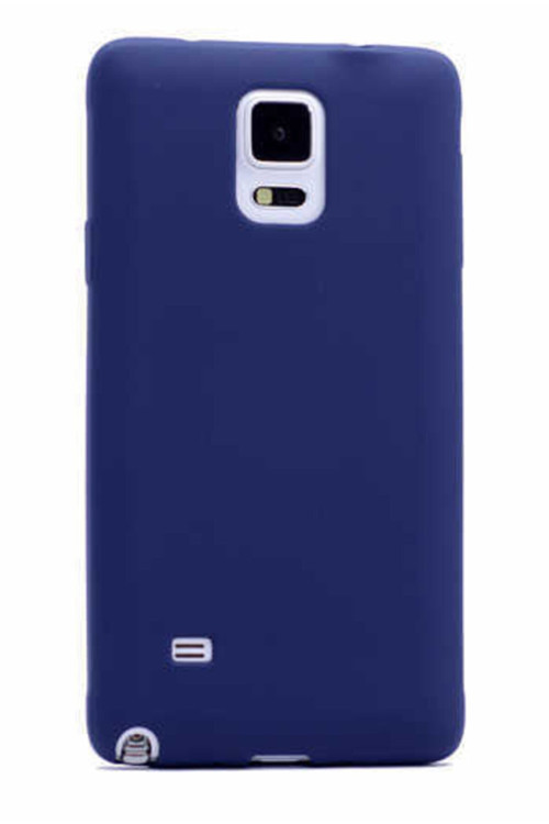Samsung Galaxy Note 4 Uyumlu Kılıf Premier Mat Esnek Silikon Kapak