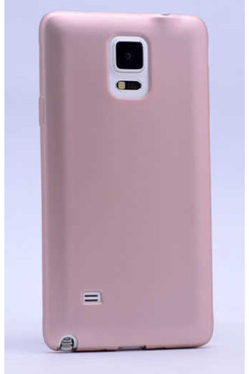 Samsung Galaxy Note 4 Uyumlu Kılıf Premier Mat Esnek Silikon Kapak
