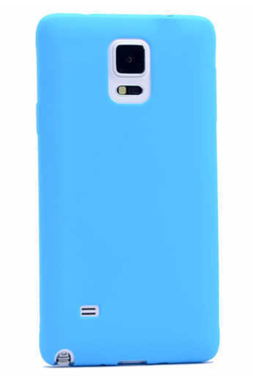 Samsung Galaxy Note 4 Kılıf Premier Mat Esnek Silikon Kapak