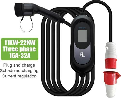 GTE-AC114 Taşınabilir Elektrikli Araç Şarj Cihazı