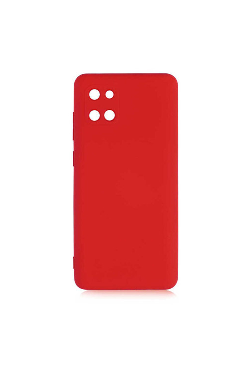 Samsung Galaxy A81 (Note 10 Lite) Kılıf Mara İçi Kadife Dışı Mat Lansman Kapak