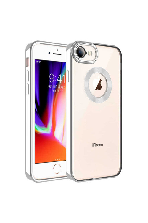 Apple İphone Se 2022 Kılıf Kamera Korumalı Logo Gösteren Zore Omega Kapak