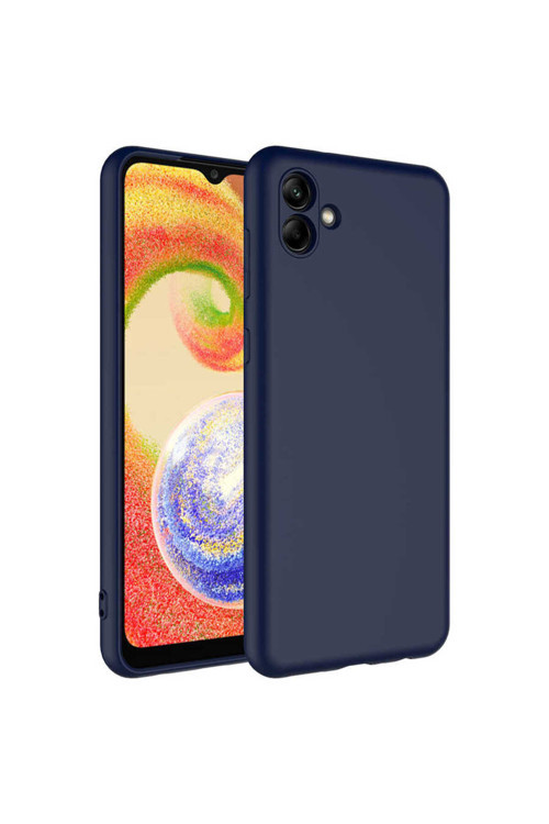 Samsung Galaxy A04 Kılıf Mara İçi Kadife Dışı Mat Lansman Kapak