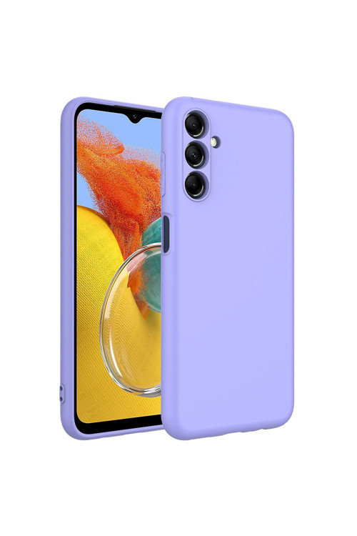 Samsung Galaxy M14 Kılıf Zore İçi Kadife Mat Lansman Kapak