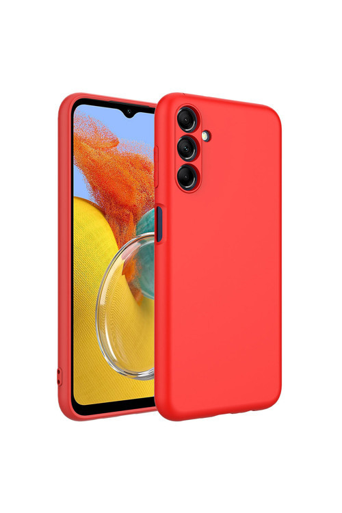 Samsung Galaxy M14 Kılıf Zore İçi Kadife Mat Lansman Kapak
