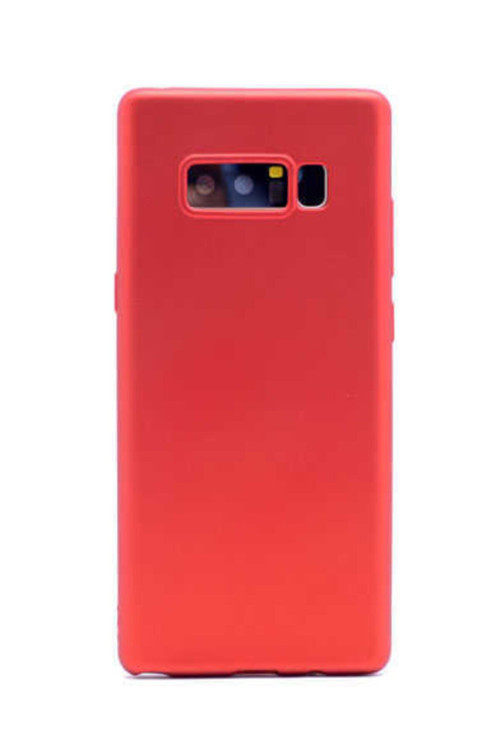 Samsung Galaxy Note 8 Uyumlu Kılıf Premier Mat Esnek Silikon Kapak