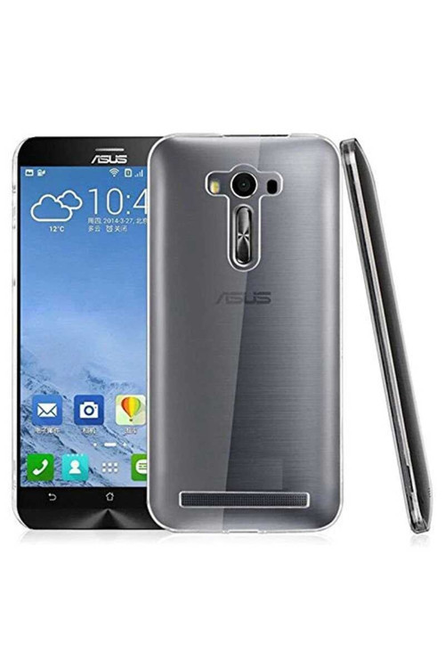 Asus Zenfone 2 Laser Ze500Kl Kılıf Şeffaf Süper Silikon Kapak