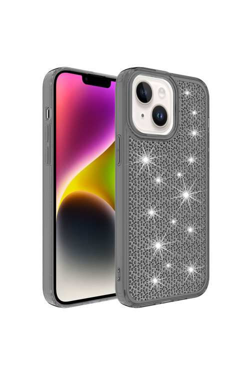 Apple İphone 14 Kılıf Airbagli Parlak Tasarımlı Zore Snow Kapak