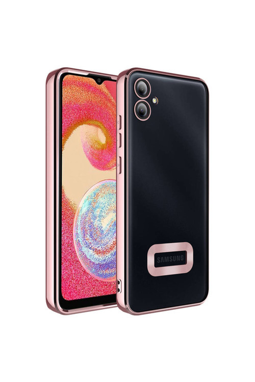 Samsung Galaxy A05 Kılıf Kamera Korumalı Logo Gösteren Zore Omega Kapak