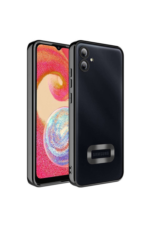 Samsung Galaxy A05 Kılıf Kamera Korumalı Logo Gösteren Zore Omega Kapak