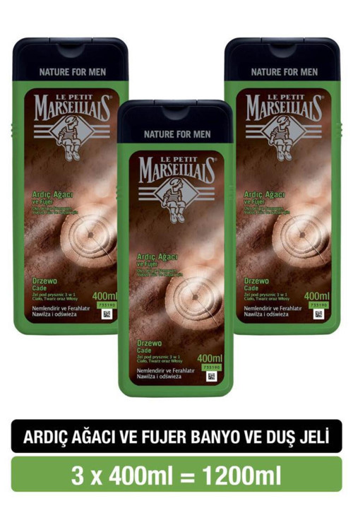 Duş Jeli Ardıç Ağacı Ve Füjer 400ml X3
