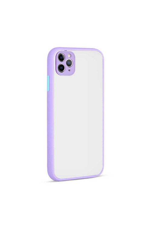 İphone 11 Pro Max Uyumlu Klfs Hux Kılıf-Lila