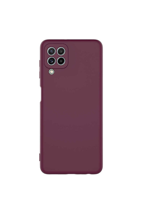Samsung Galaxy M32 Kılıf Mara İçi Kadife Dışı Mat Lansman Kapak