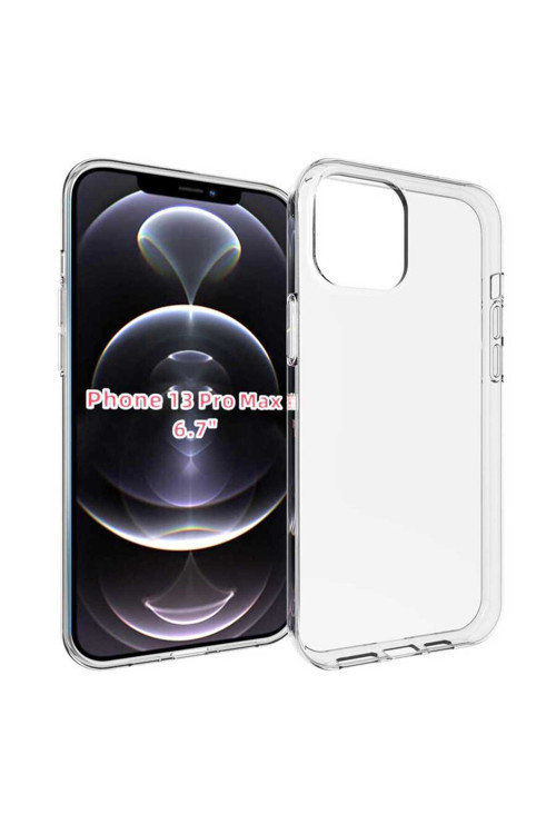 Apple İphone 13 Pro Max Kılıf Zore Süper Silikon Kapak