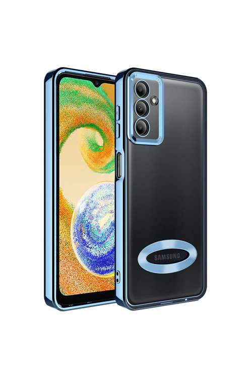 Samsung Galaxy A24 Kılıf Kamera Korumalı Logo Gösteren Zore Omega Kapak