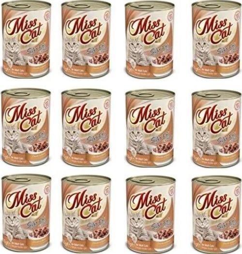 Sığır Etli Pate/Ezme Kedi Konserve x 12 Adet